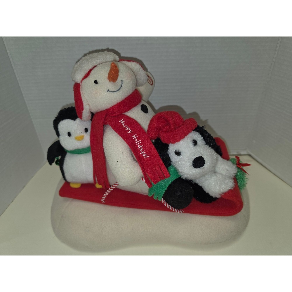 2007 Hallmark Jingle‎ Pals "Snow What Fun Sledders" Animated Musical Plush